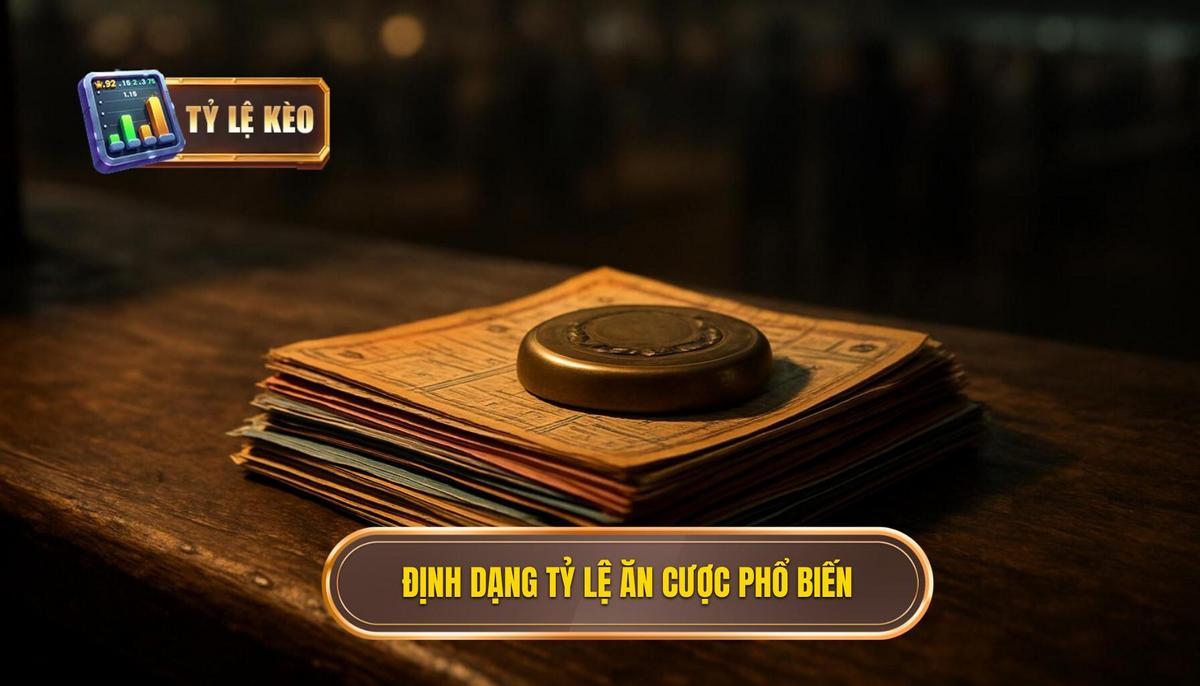 Các loại định dạng tỷ lệ ăn cược phổ biến trên thị trường