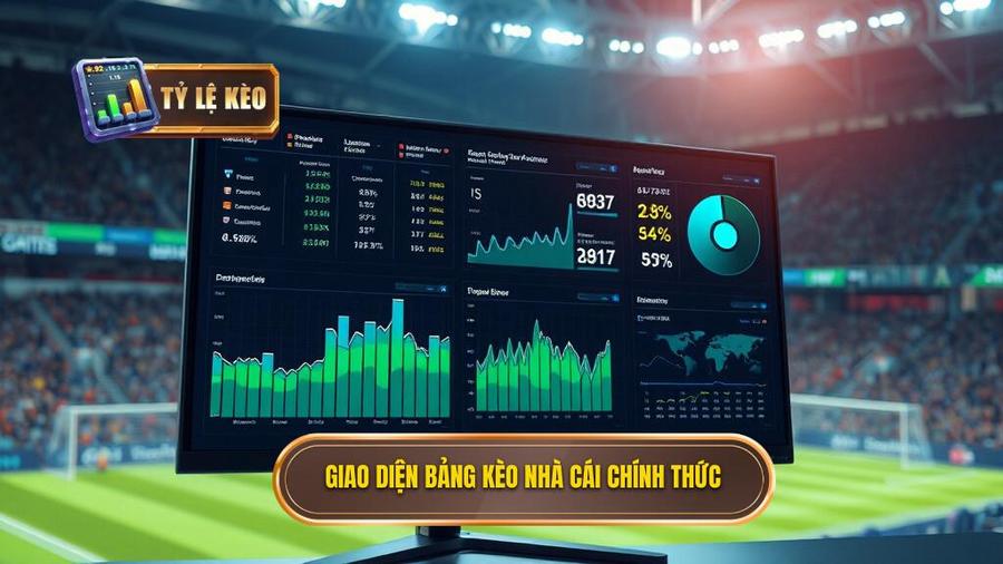 Giao diện bảng kèo nhà cái chính thức