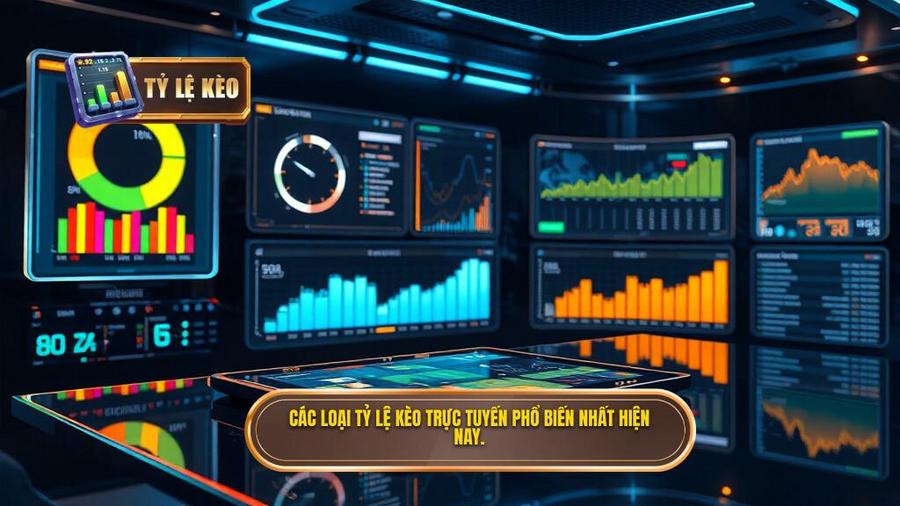  Các loại tỷ lệ kèo trực tuyến phổ biến nhất hiện nay.