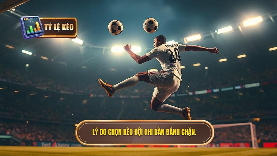 Lý do chọn kèo đội ghi bàn đánh chặn.