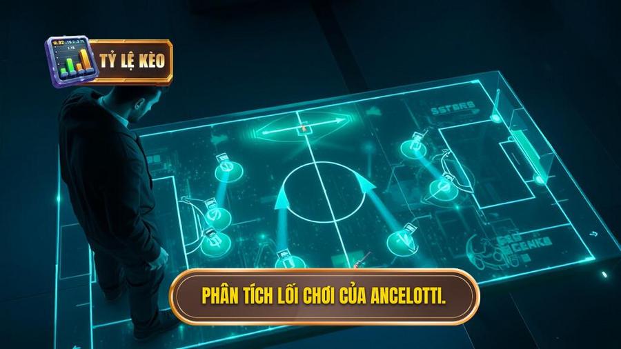 2. Phân tích lối chơi của Ancelotti.