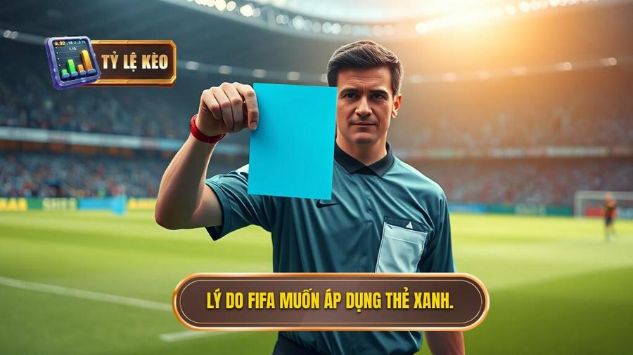 3. Lý do FIFA muốn áp dụng thẻ xanh.