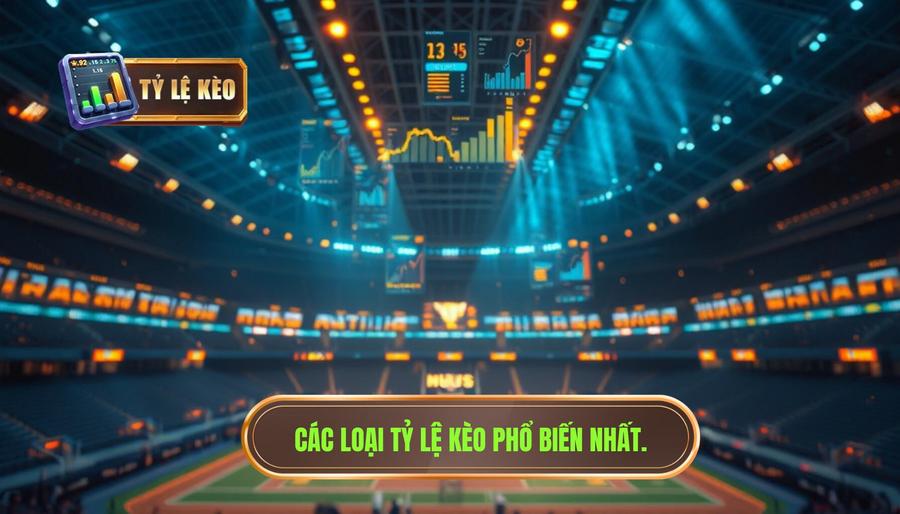 Các loại tỷ lệ kèo phổ biến nhất hiện nay
