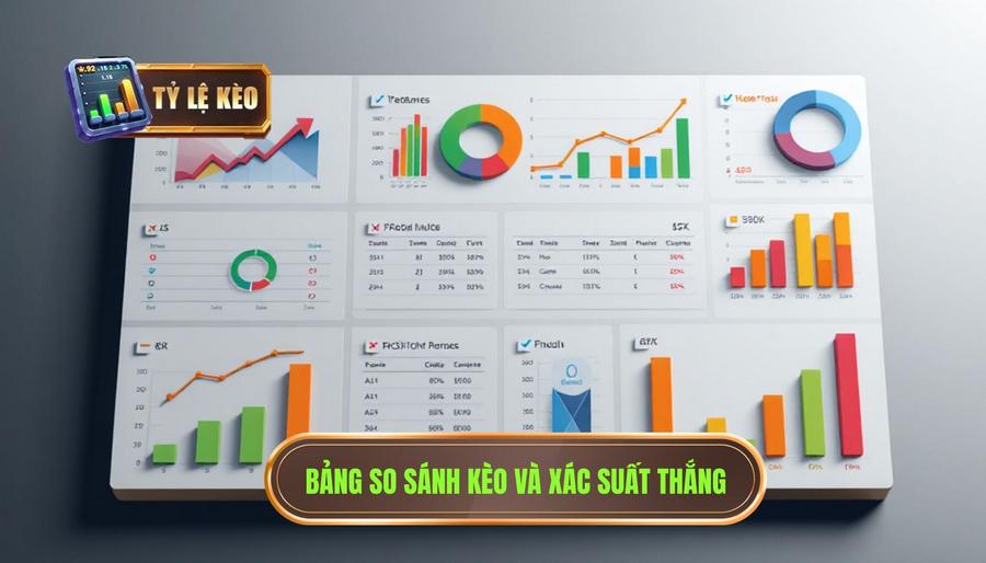 Bảng so sánh các loại kèo phổ biến và xác suất thắng