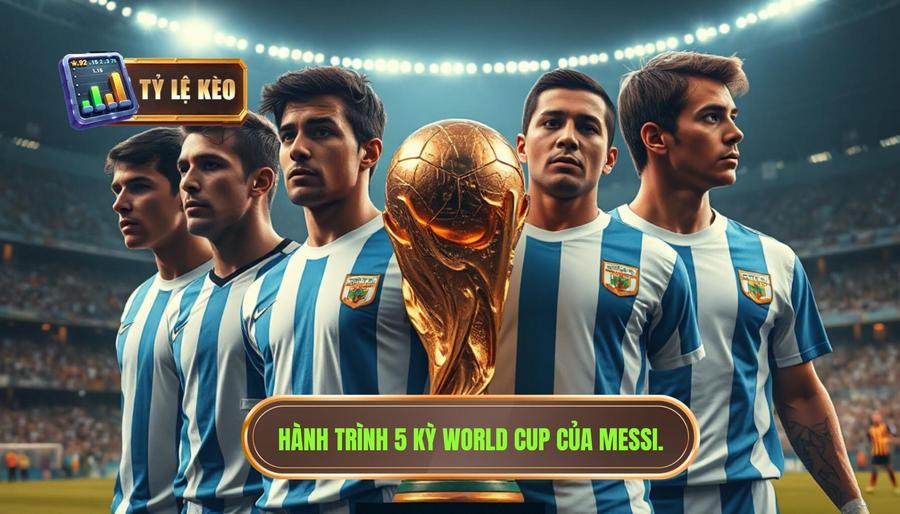 Thành tích của Messi tại World Cup: Hành trình từ cậu bé đến vị vua huyền thoại 1 Tổng quan về 5 kỳ World Cup của Lionel Messi